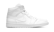 Air Jordan 1 Mid Triple White 2.0 (2020) 6