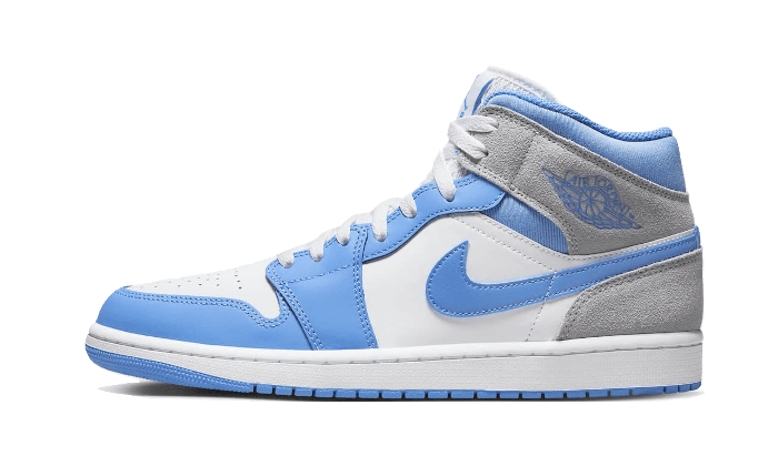 Air Jordan 1 Mid University Blue Gray