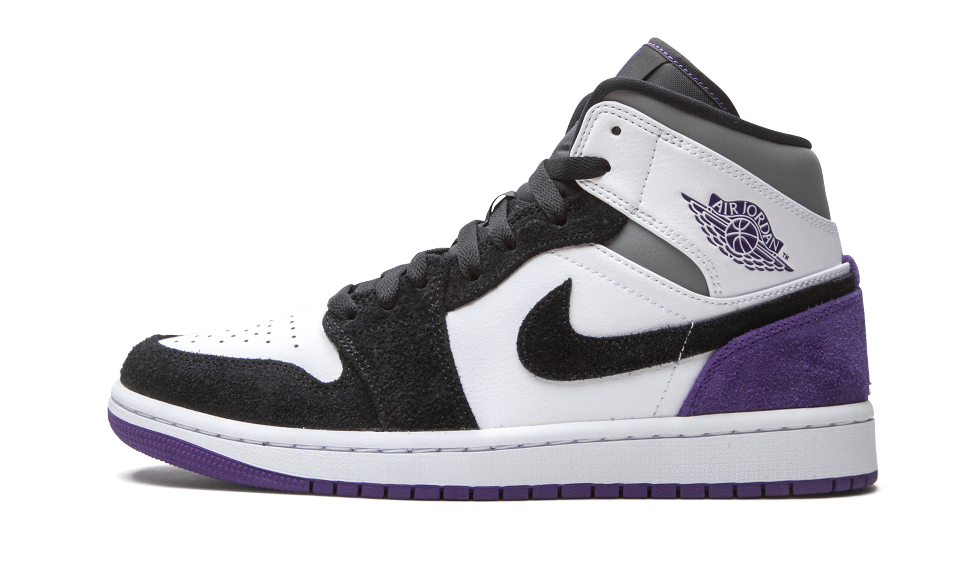 Air Jordan 1 Mid Varsity Purple 1