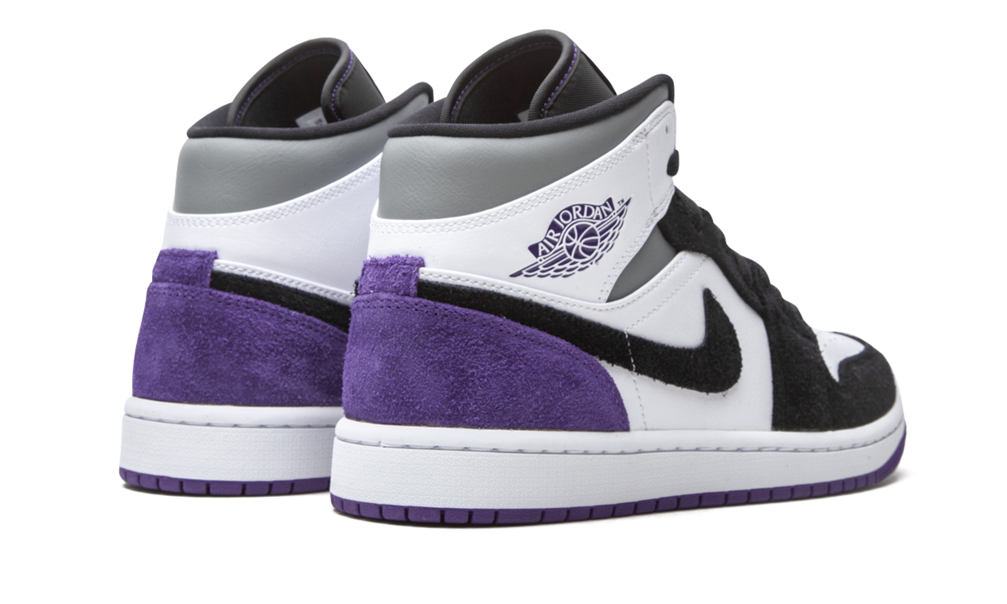 Air Jordan 1 Mid Varsity Purple 3