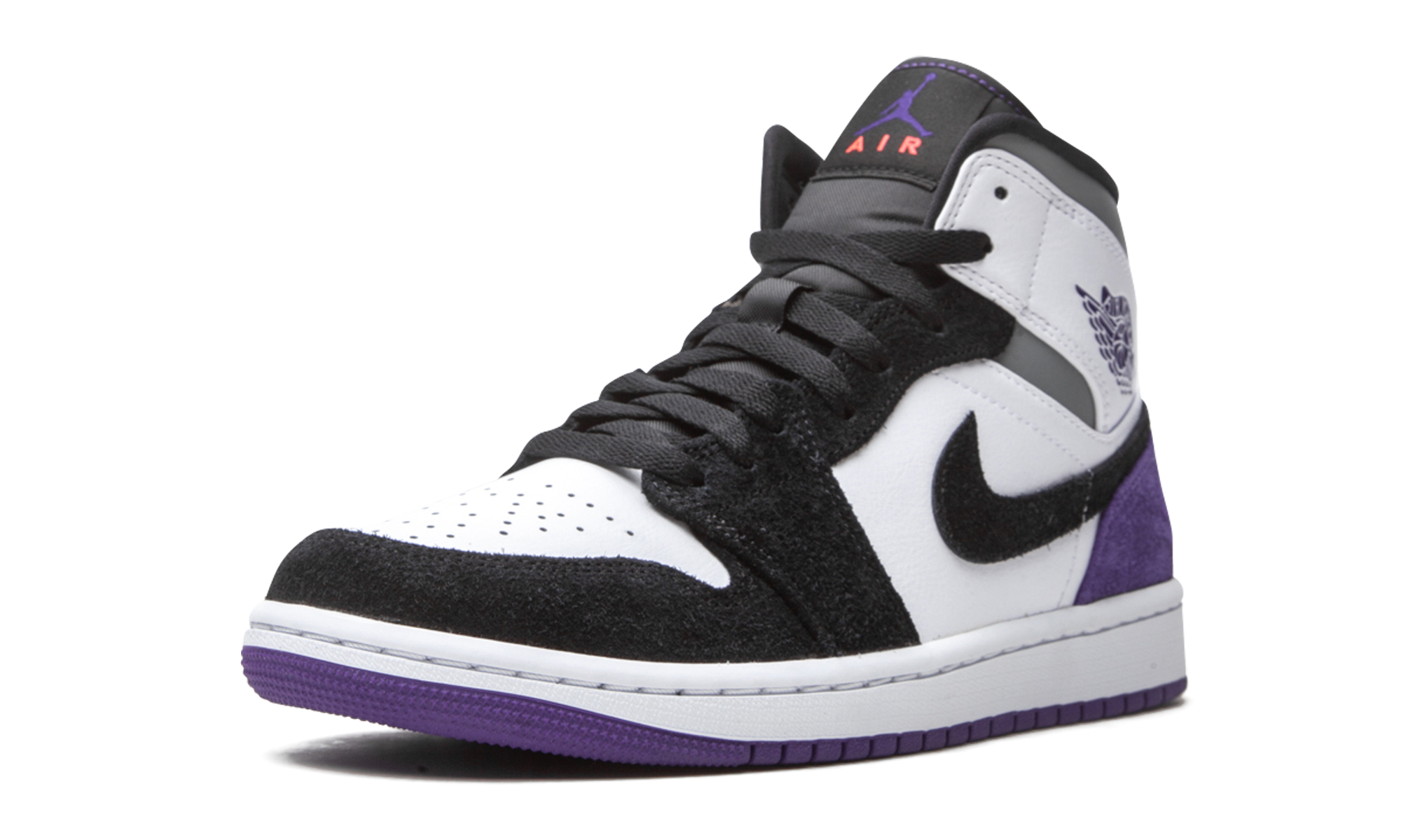 Air Jordan 1 Mid Varsity Purple 4