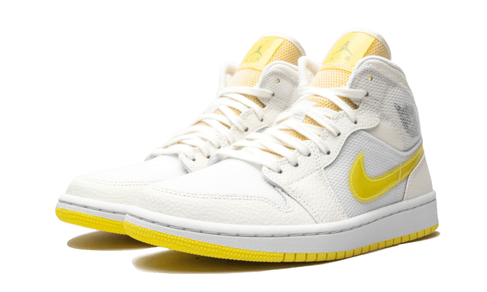 Air Jordan 1 Mid Voltage Yellow