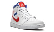 Air Jordan 1 Mid White Red Royal (W) 7