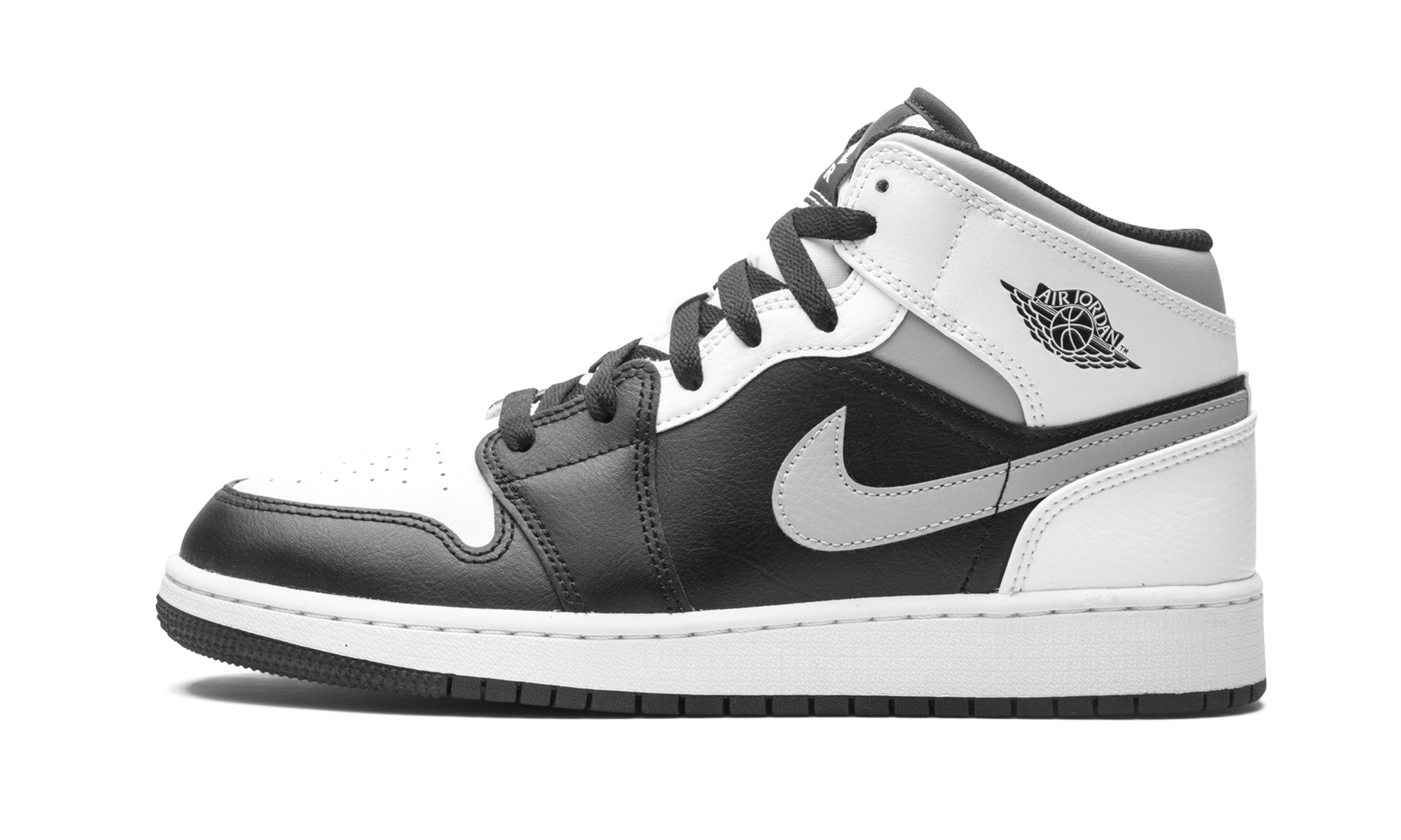 Air Jordan 1 Mid White Shadow (GS) 2