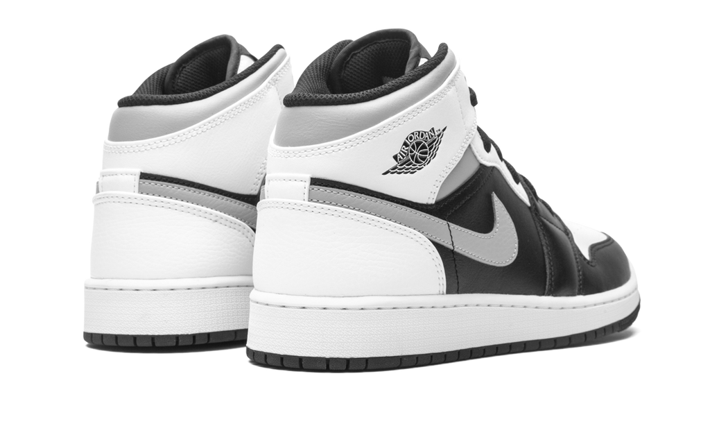 Air Jordan 1 Mid White Shadow (GS) 4
