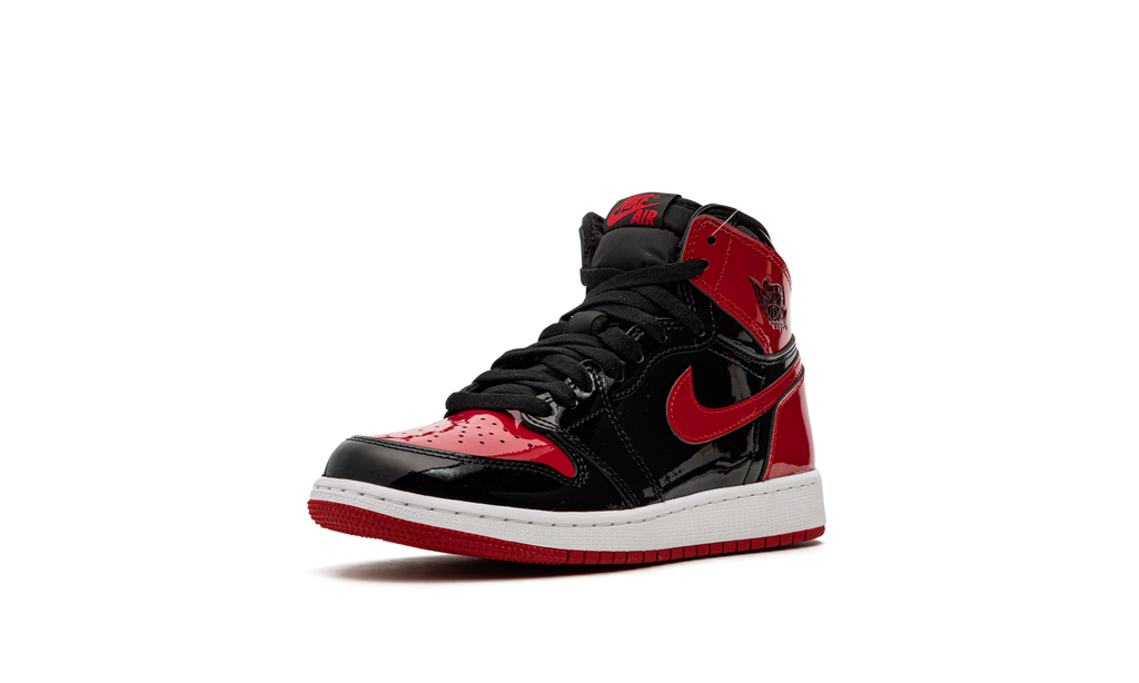 Air Jordan 1 Retro High OG Bred Patent (GS) 5
