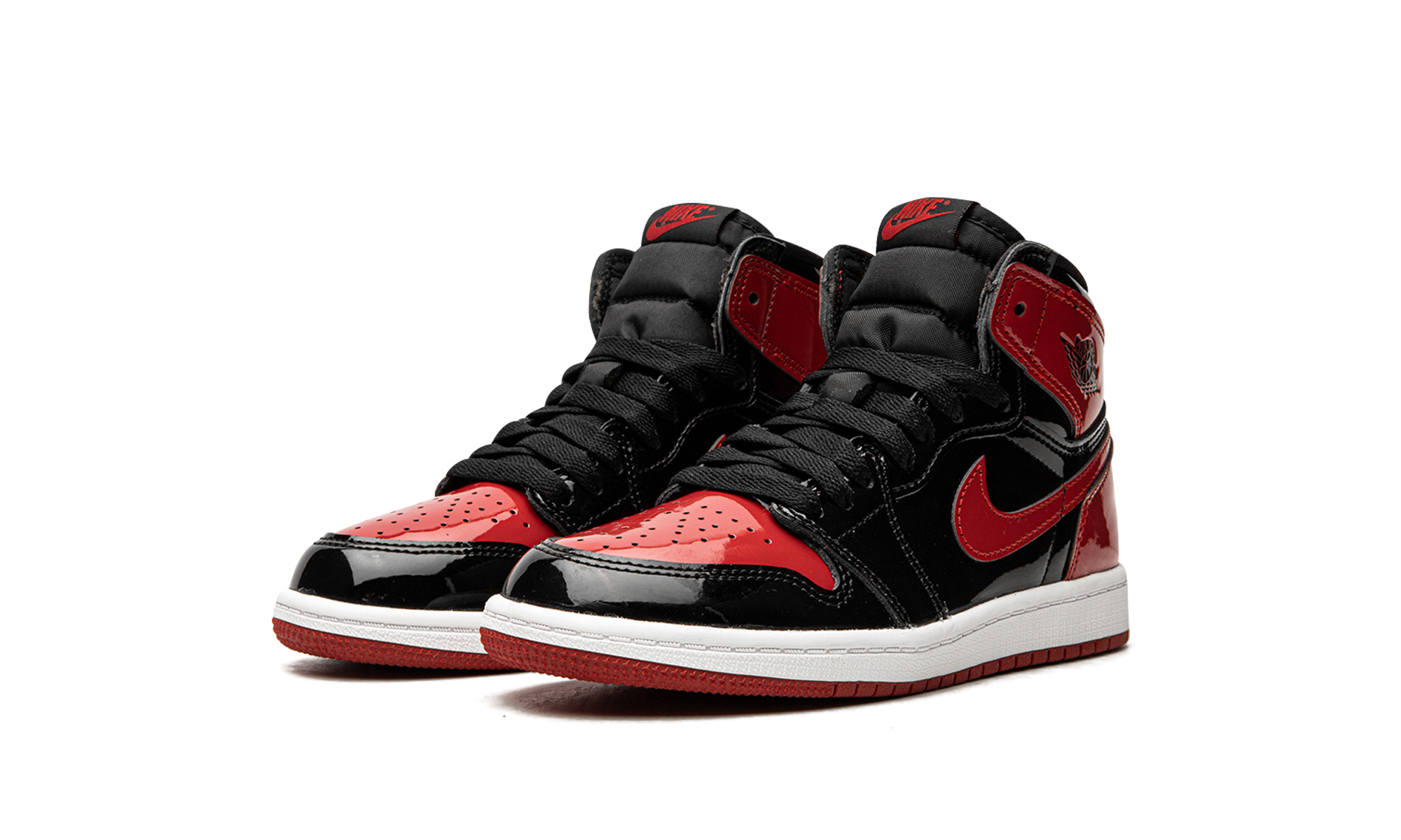 Air Jordan 1 Retro High OG Bred Patent (PS) 3