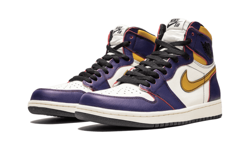 Air Jordan 1 Retro High OG Decency Nike SB Lakers 2