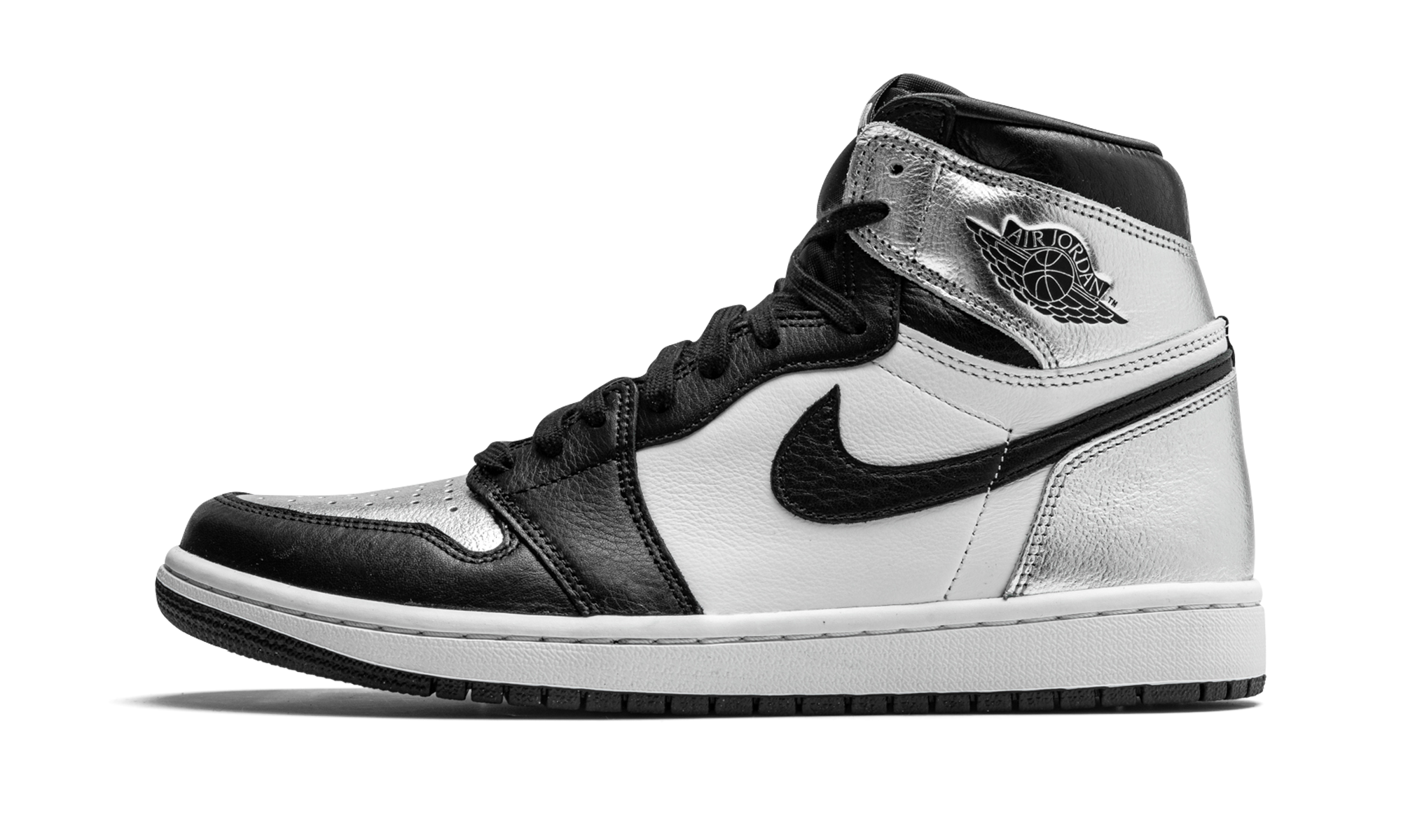 Air Jordan 1 Retro High Silver Toe 6