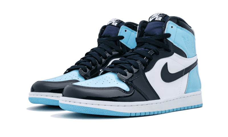 Air Jordan 1 Retro High UNC PATENT 2