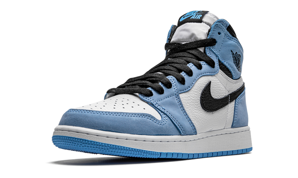 Air Jordan 1 Retro High White University Blue Black (GS) 5