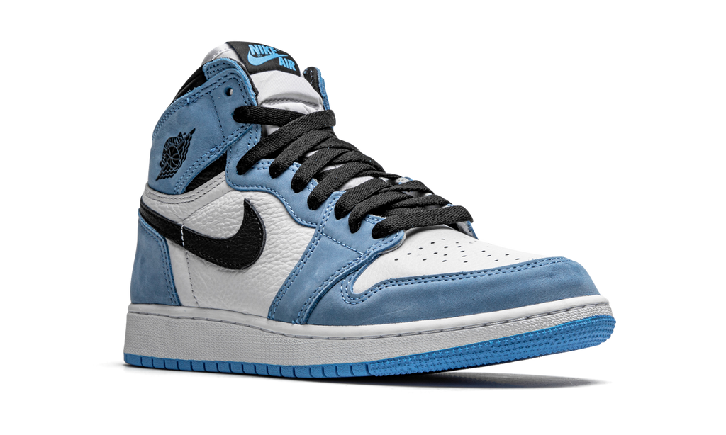 Air Jordan 1 Retro High White University Blue Black (GS) 8