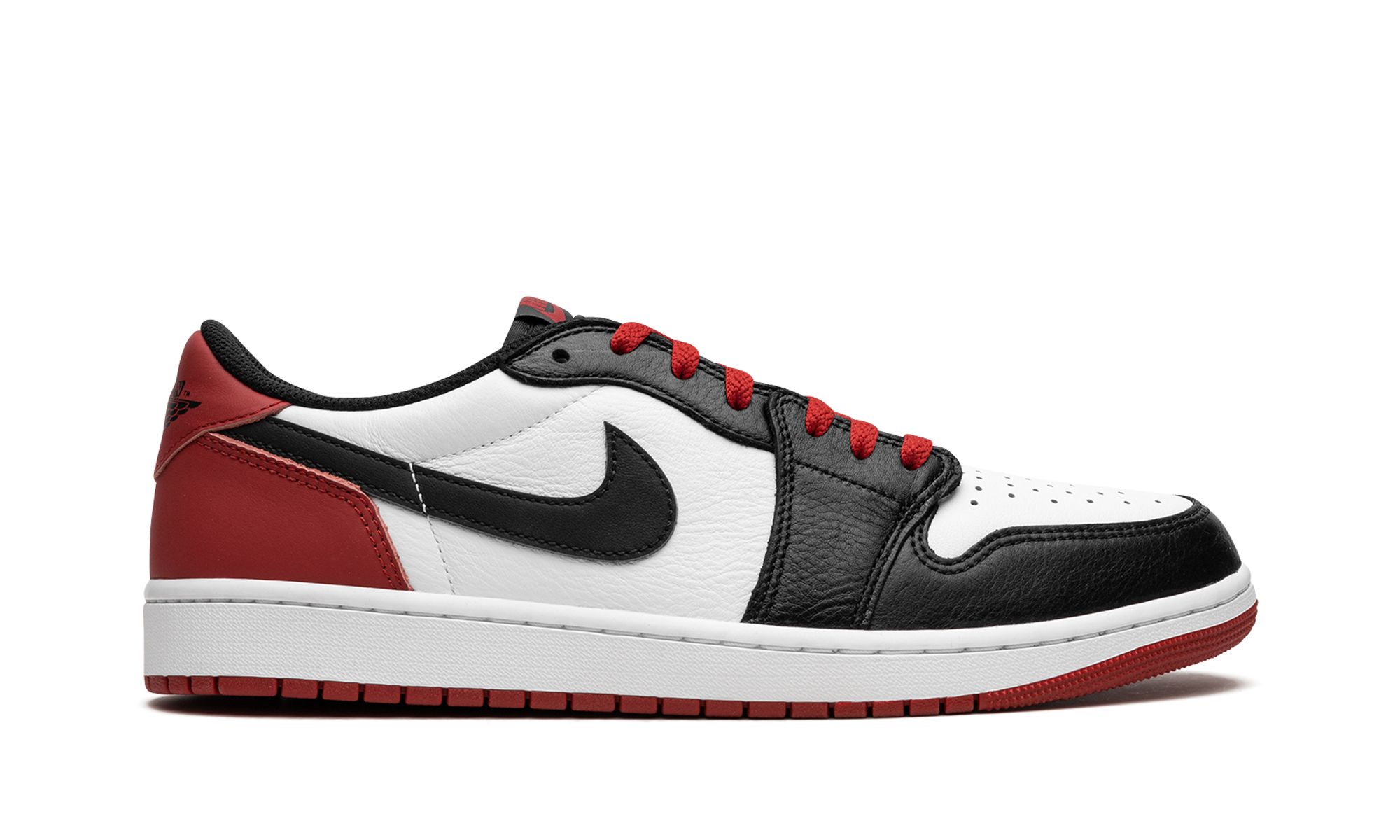 Air Jordan 1 Retro Low OG Black Toe 7