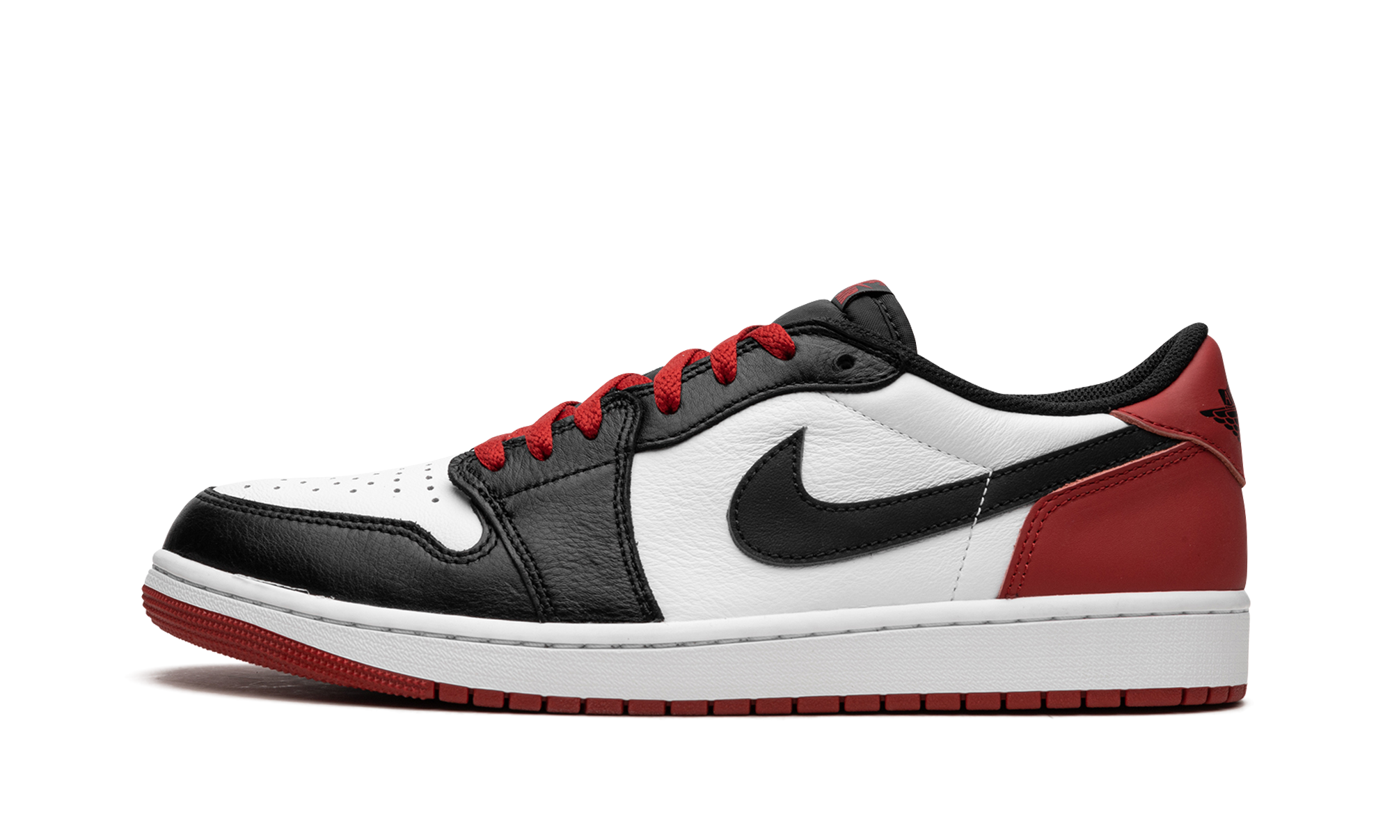 Air Jordan 1 Retro Low OG Black Toe 9