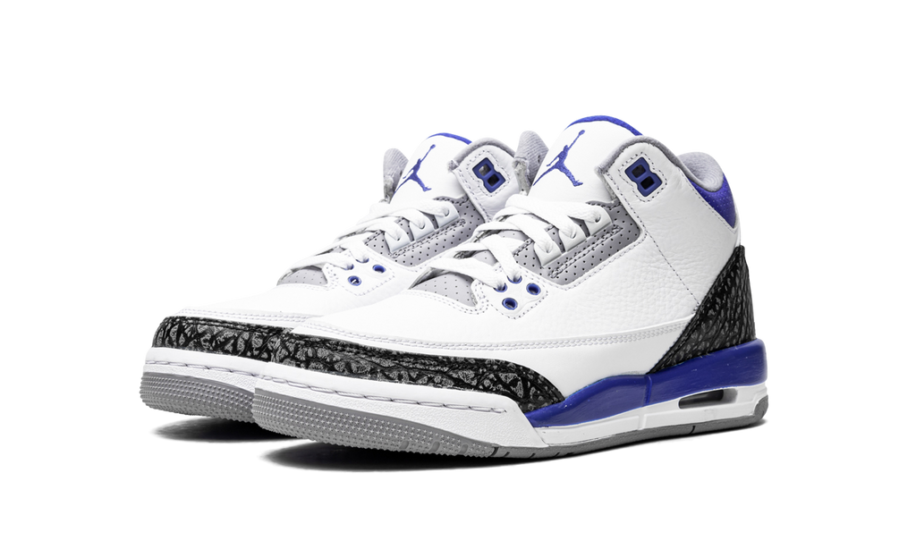 Air Jordan 3 Retro Racer Blue (GS) 3