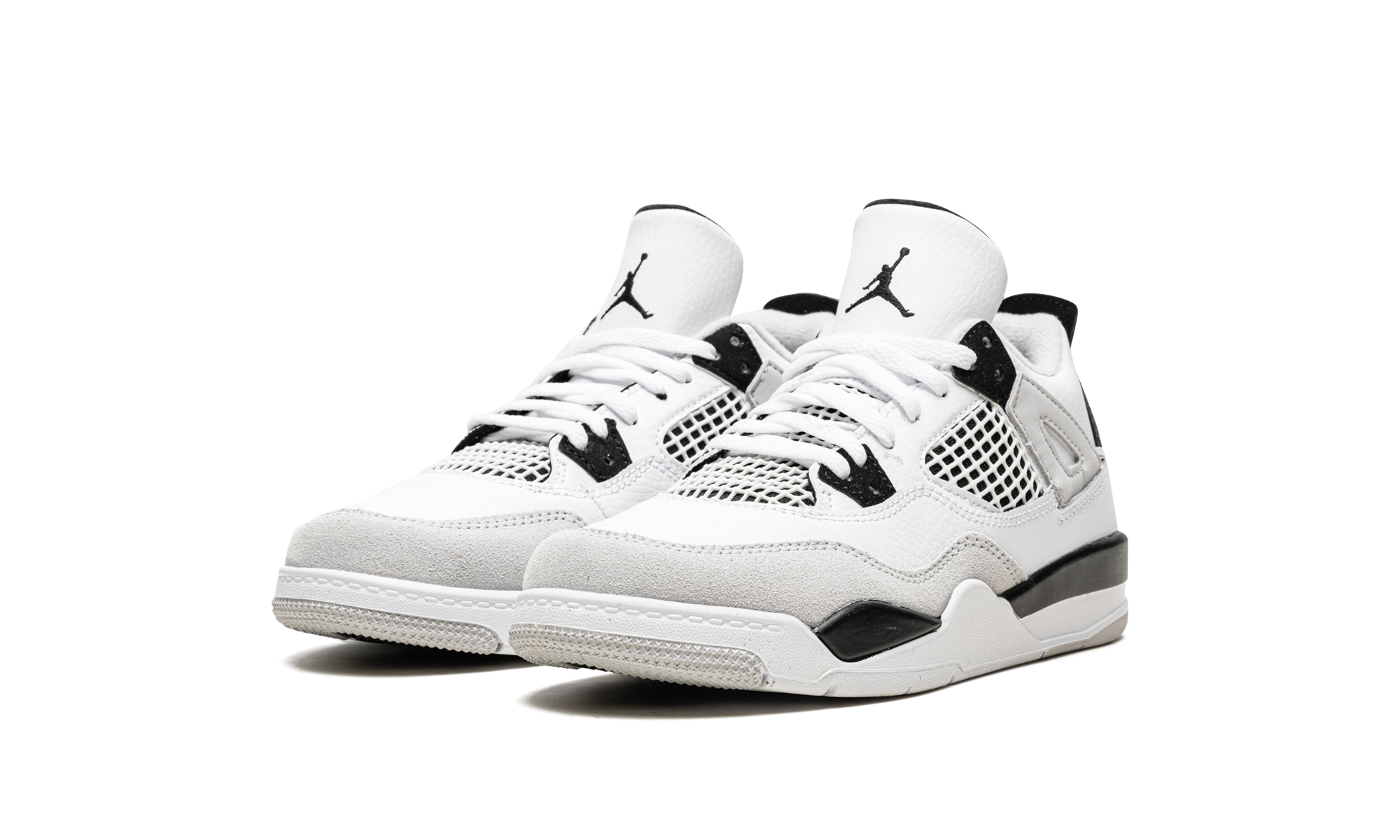 Air Jordan 4 Retro Military Black (PS) 3