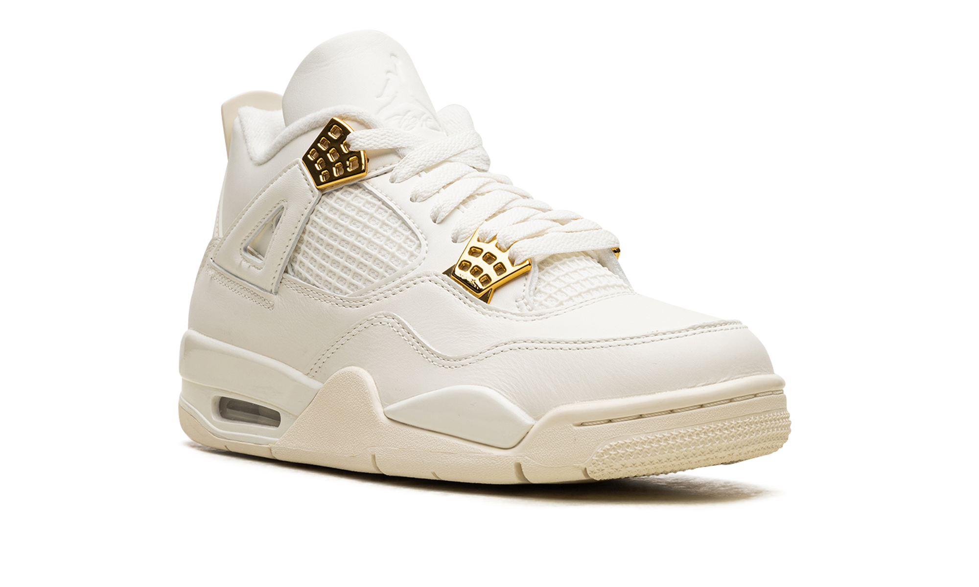 Air Jordan 4 Sail Metallic Gold 2