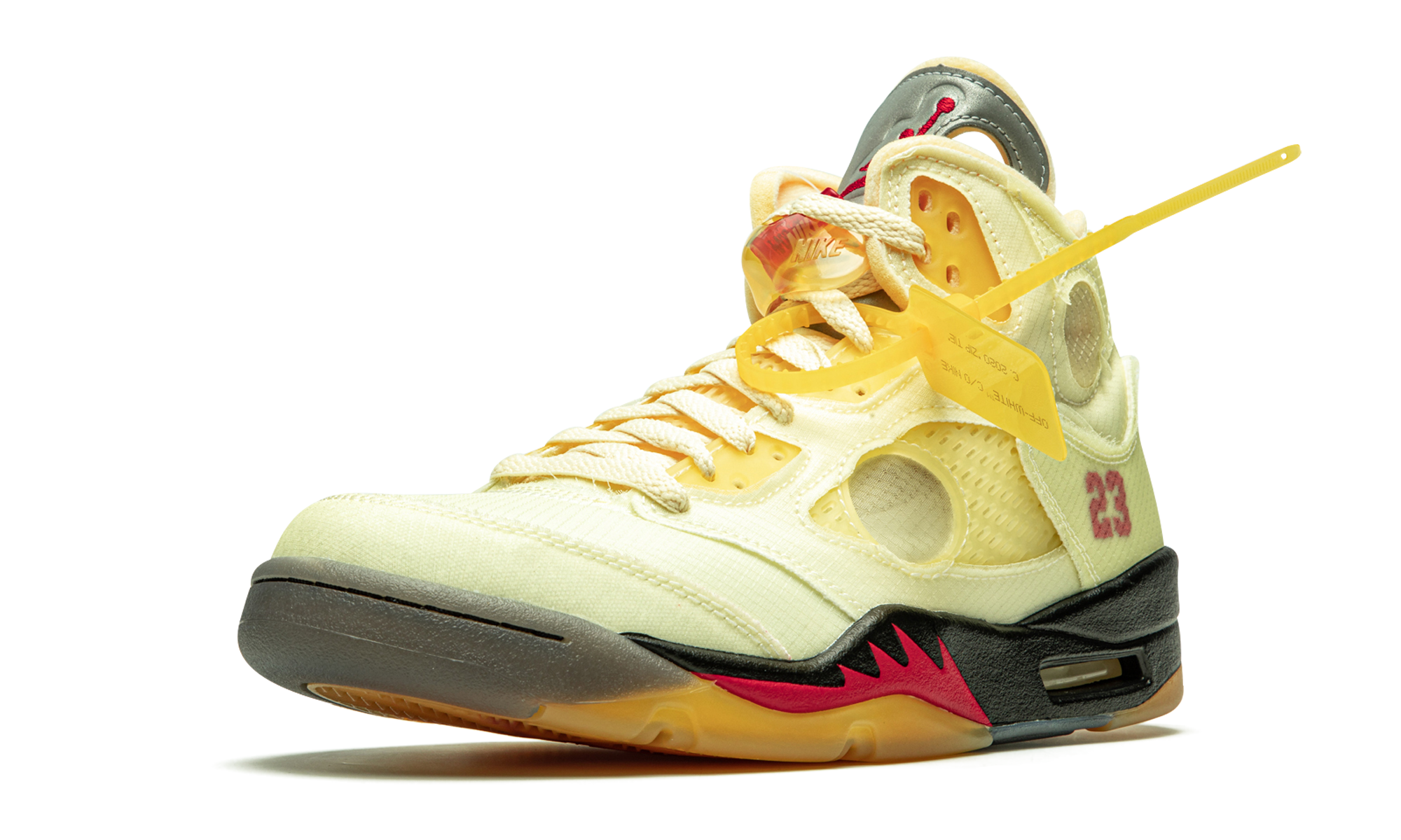 Air Jordan 5 Retro Off-White Sail 4