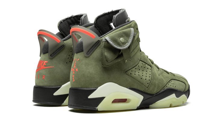 Air Jordan 6 Travis Scott Medium Olive 10