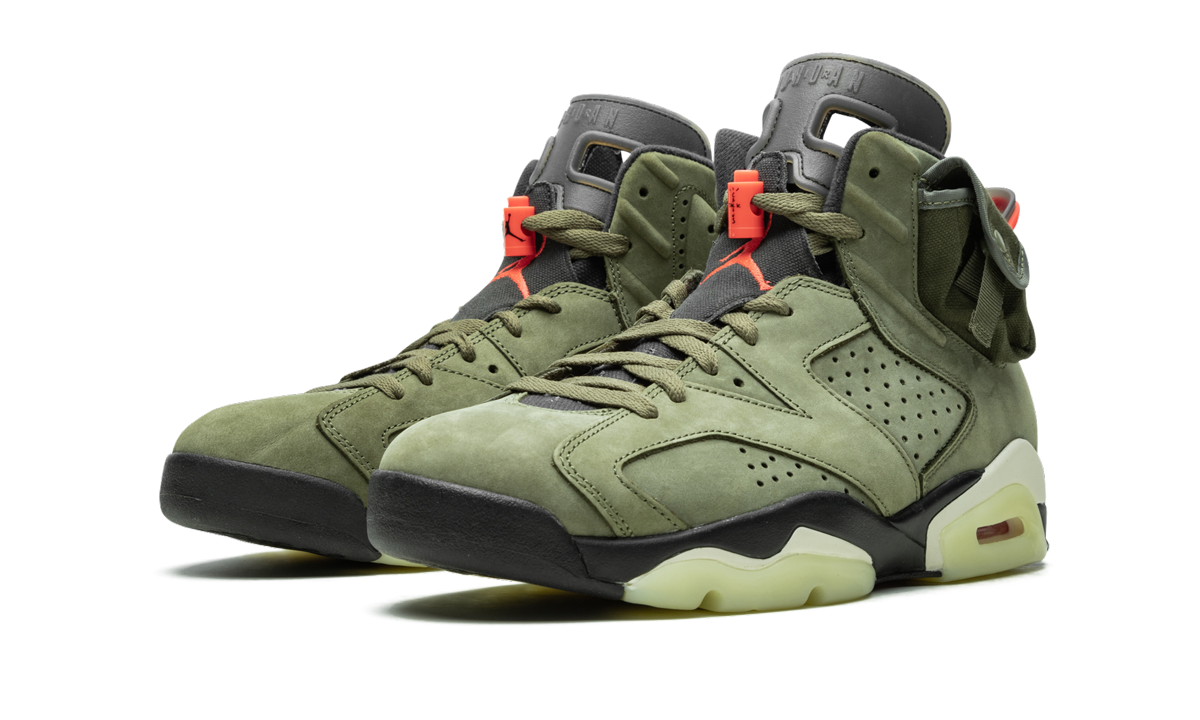 Air Jordan 6 Travis Scott Medium Olive