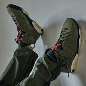 Air Jordan 6 Travis Scott Medium Olive 7