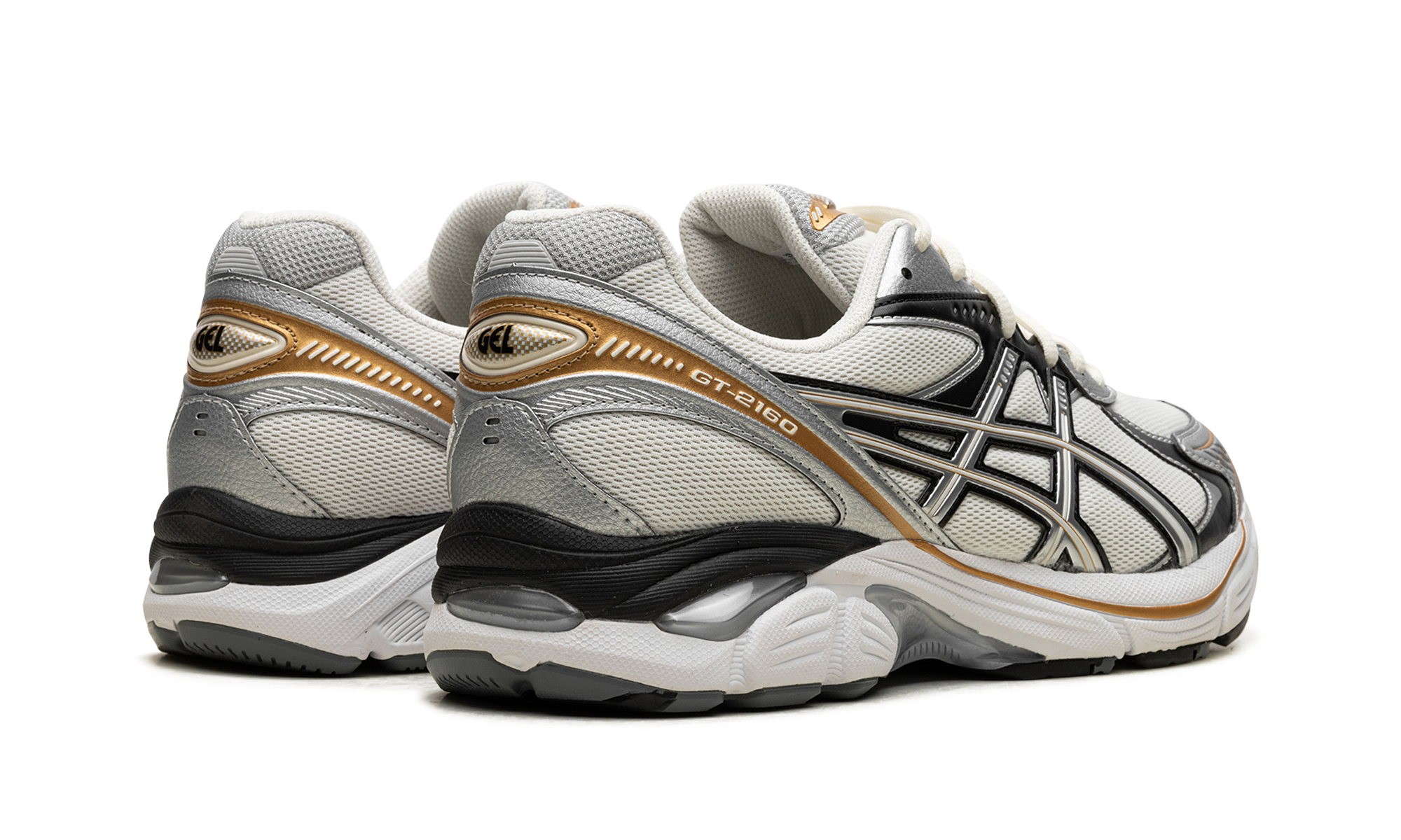 ASICS GT-2160 Cream Pure Silver Gold 4