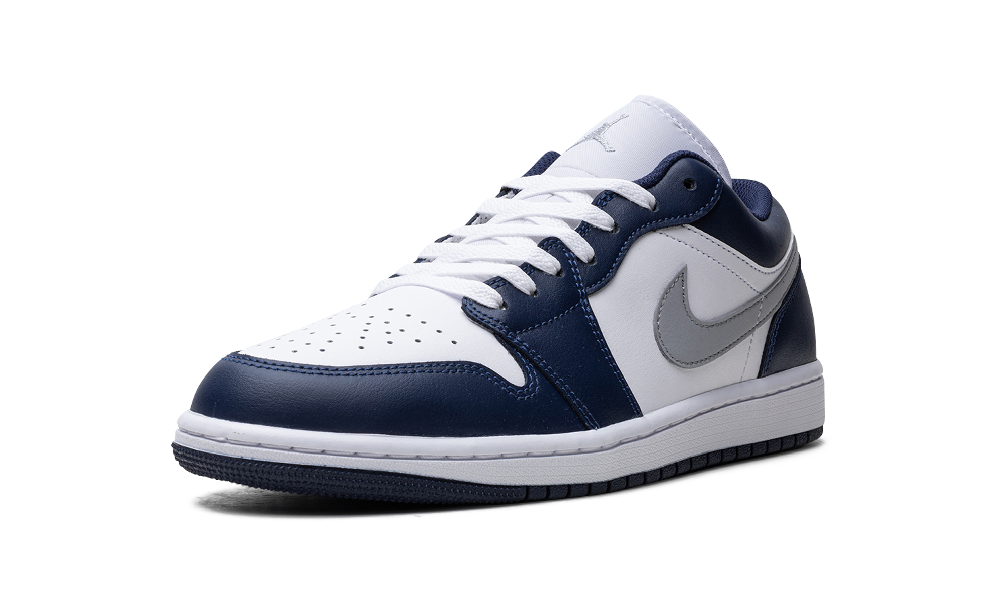 Jordan 1 Low Wolf Grey Midnight Navy 5