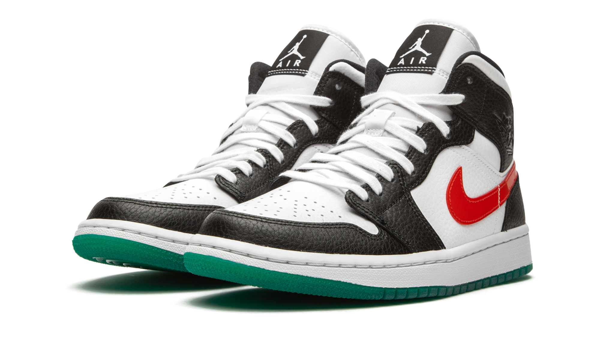 Jordan 1 Mid Alternate Swooshes Red Yellow (W) 3