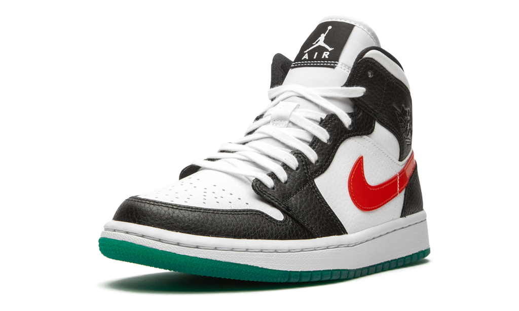 Jordan 1 Mid Alternate Swooshes Red Yellow (W) 5