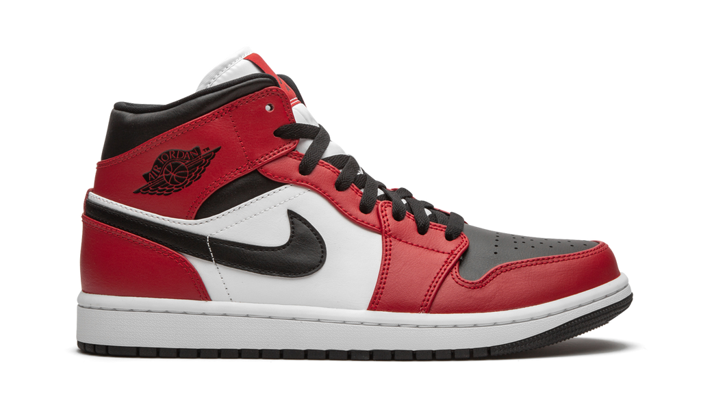 Jordan 1 Mid Chicago Toe 8