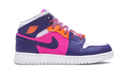 Jordan 1 Mid Fire Pink Barely Grape (GS) 7