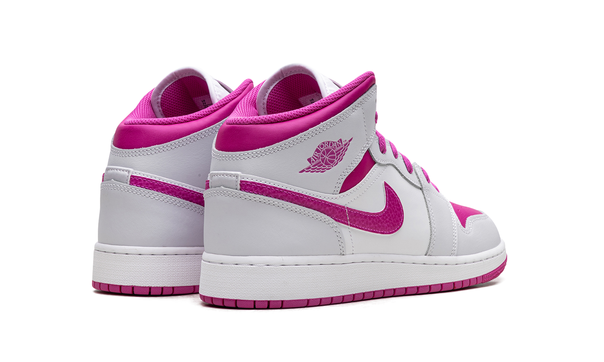 Jordan 1 Mid Fire Pink (GS) 4