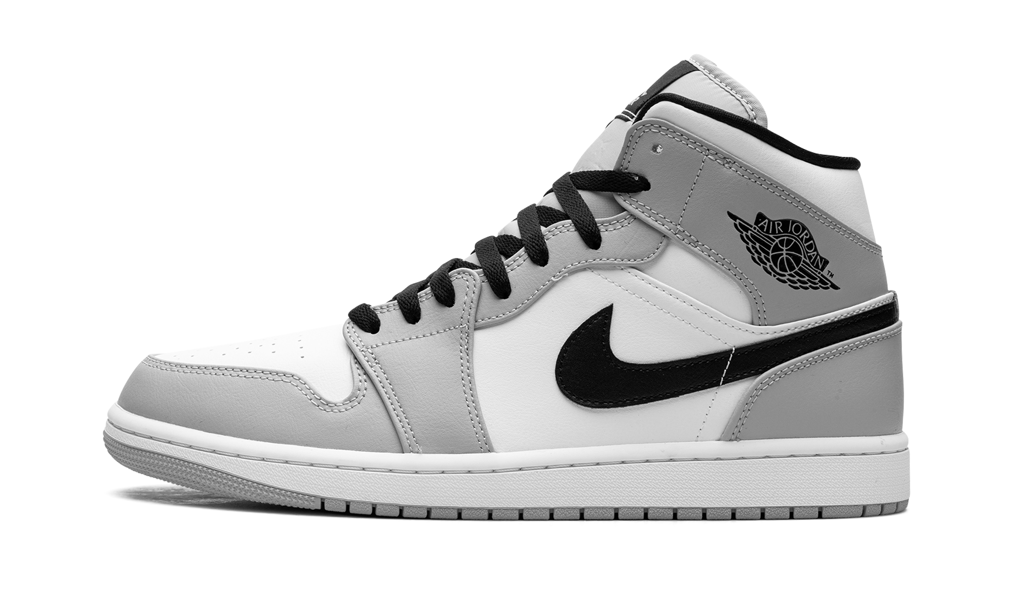 Jordan 1 Mid Light Smoke Grey 1