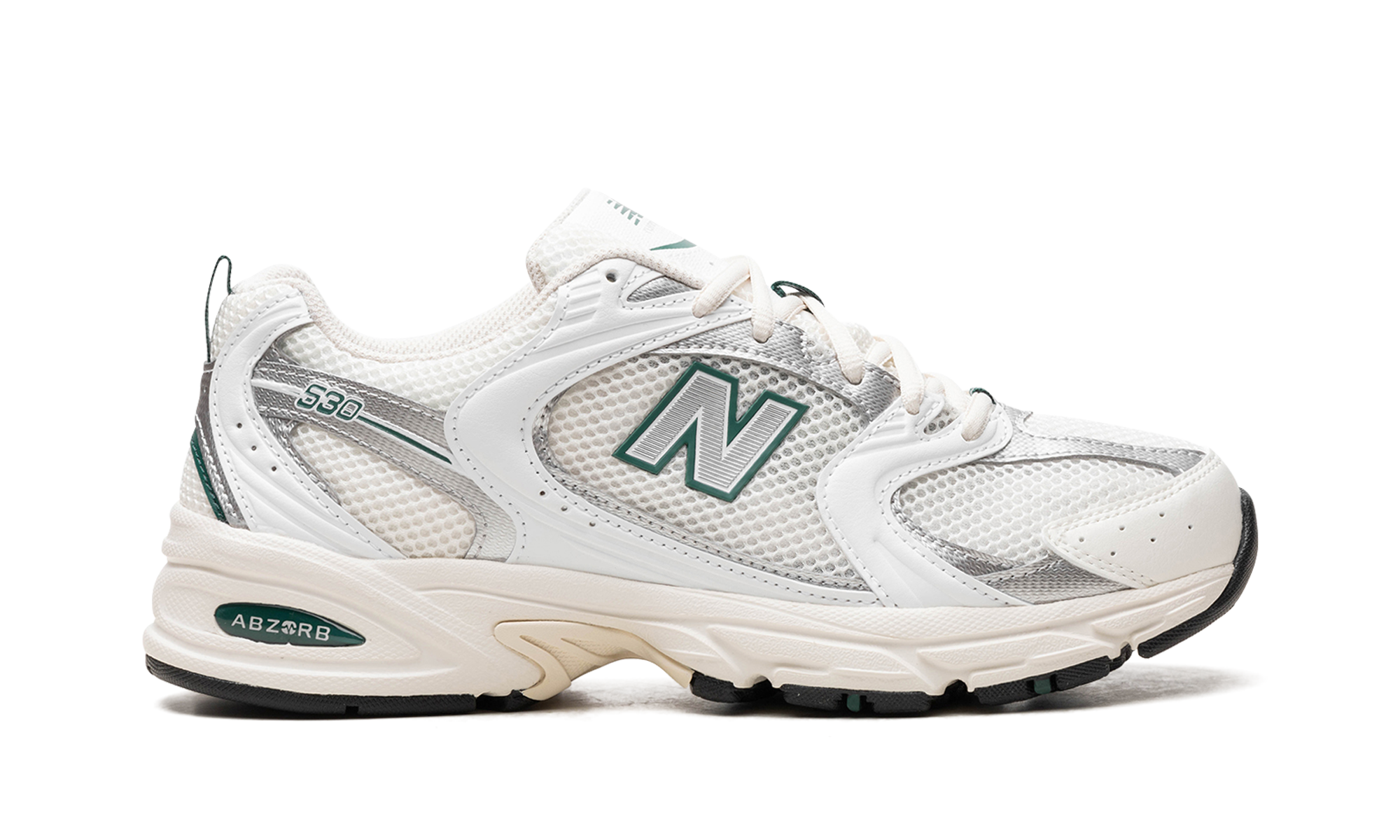 New Balance 530 Sea Salt Marsh Green 7