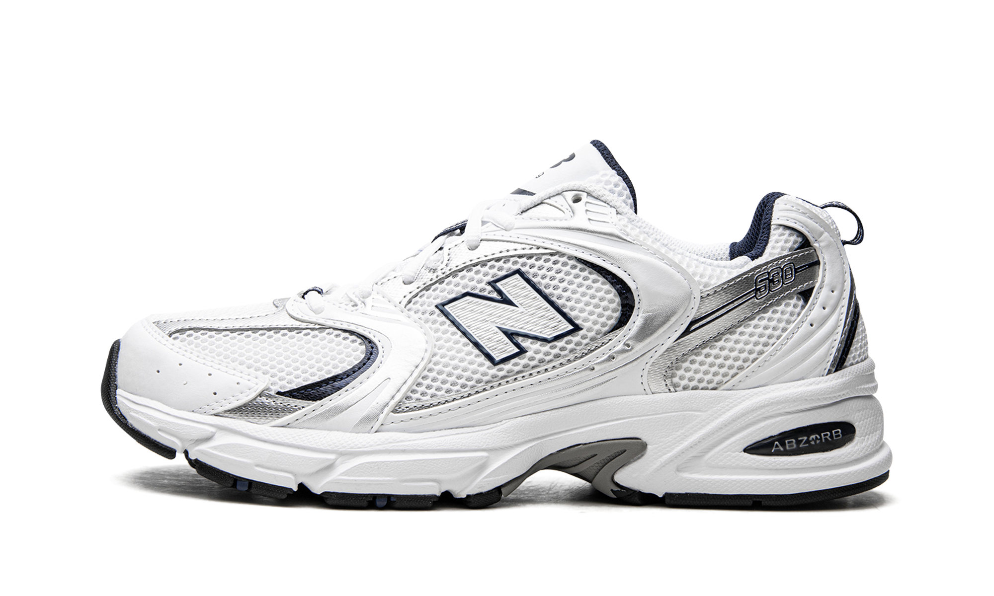New Balance 530 White Gray Navy 1
