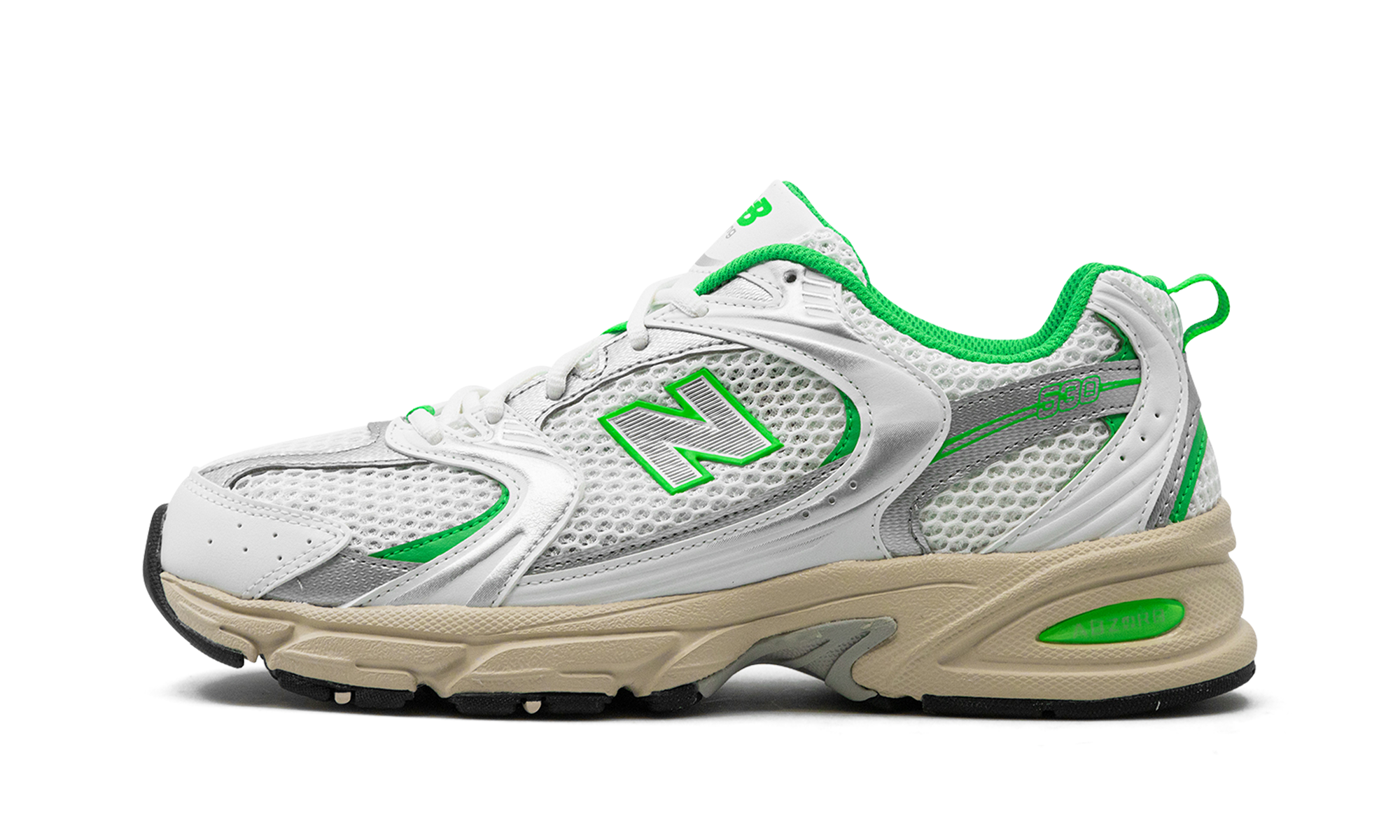 New Balance 530 White Palm Leaf 5