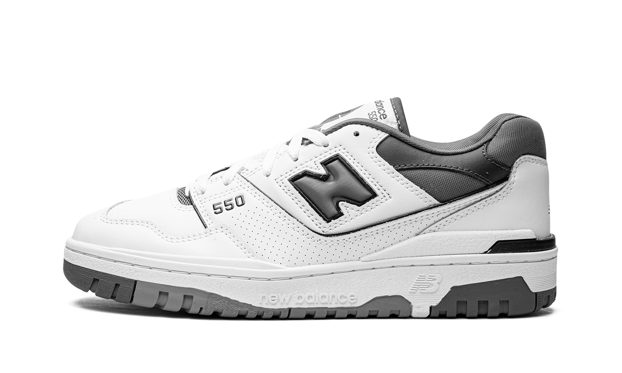 New Balance 550 White Dark Gray 1