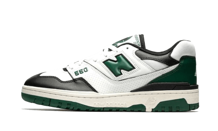 New Balance 550 White Green Black 4