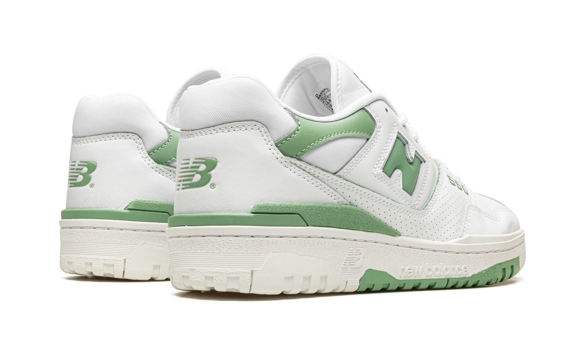 New Balance 550 White Mint Green 3