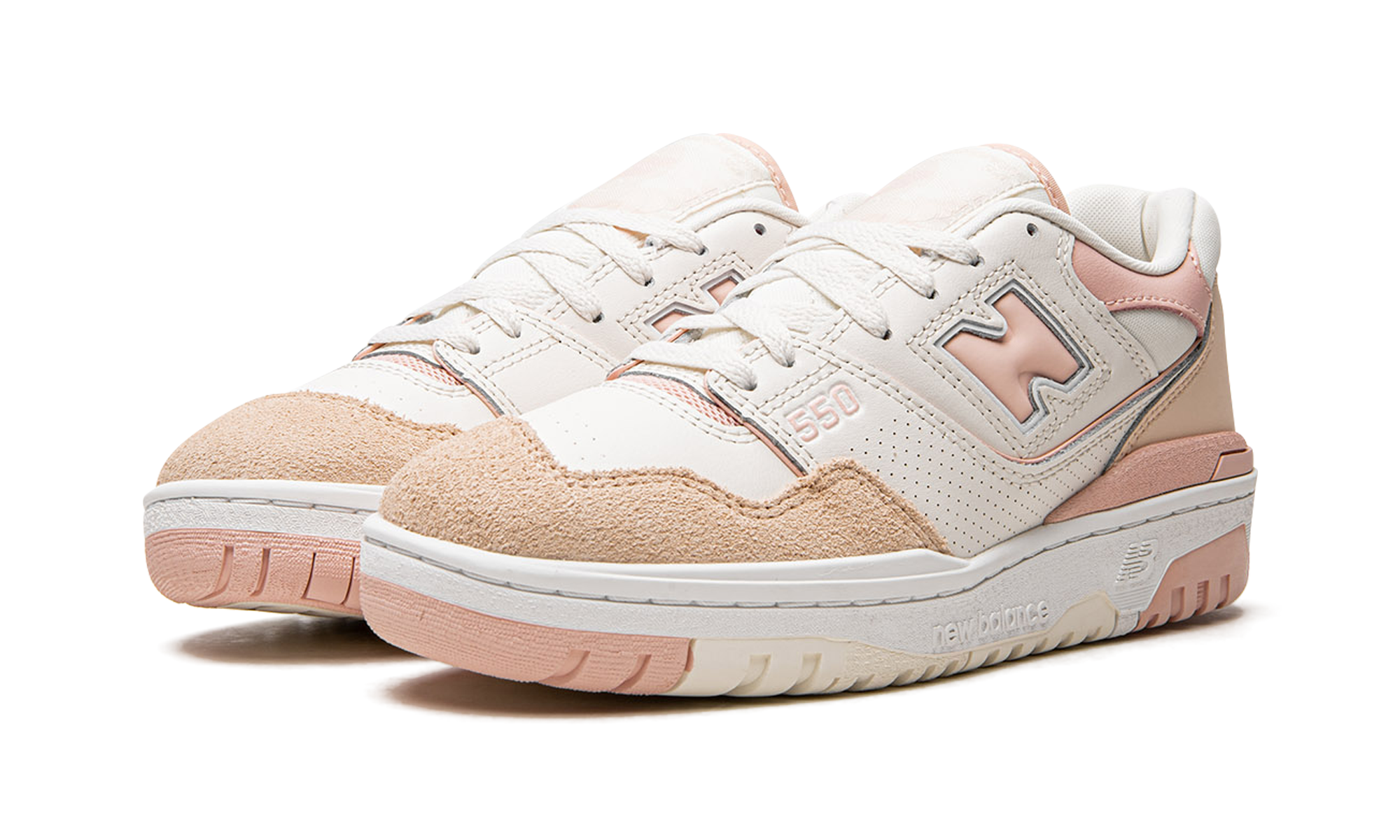 New Balance 550 White Pink Pastel 4