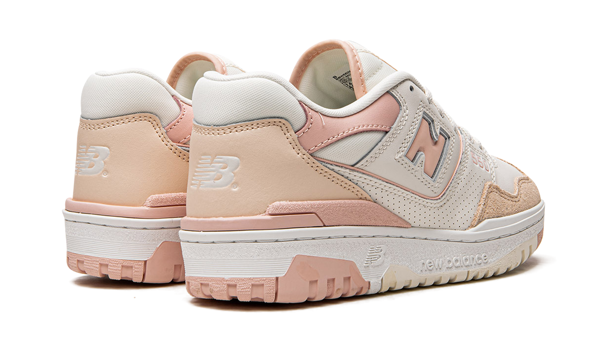 New Balance 550 White Pink Pastel 5