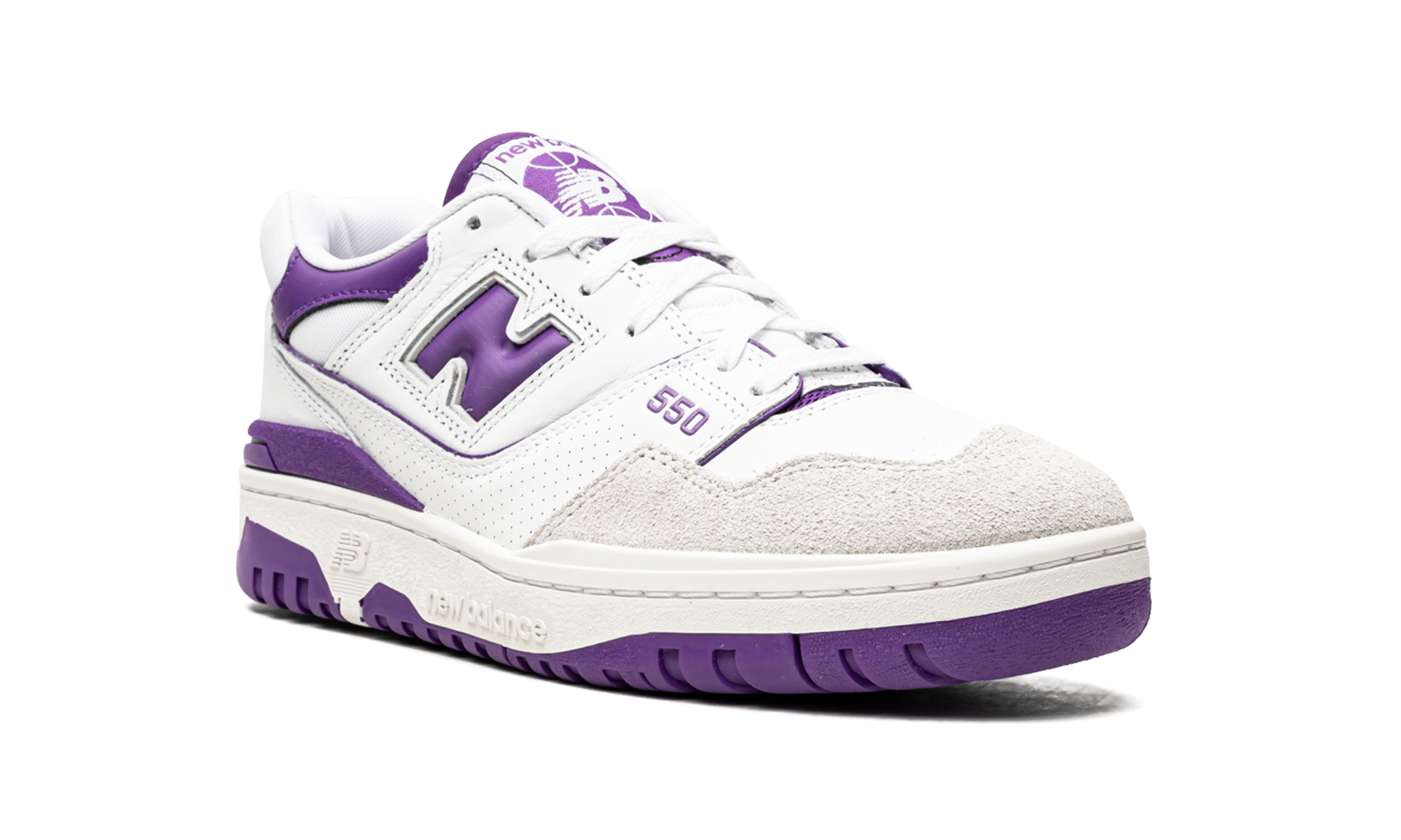 New Balance 550 White Purple 10