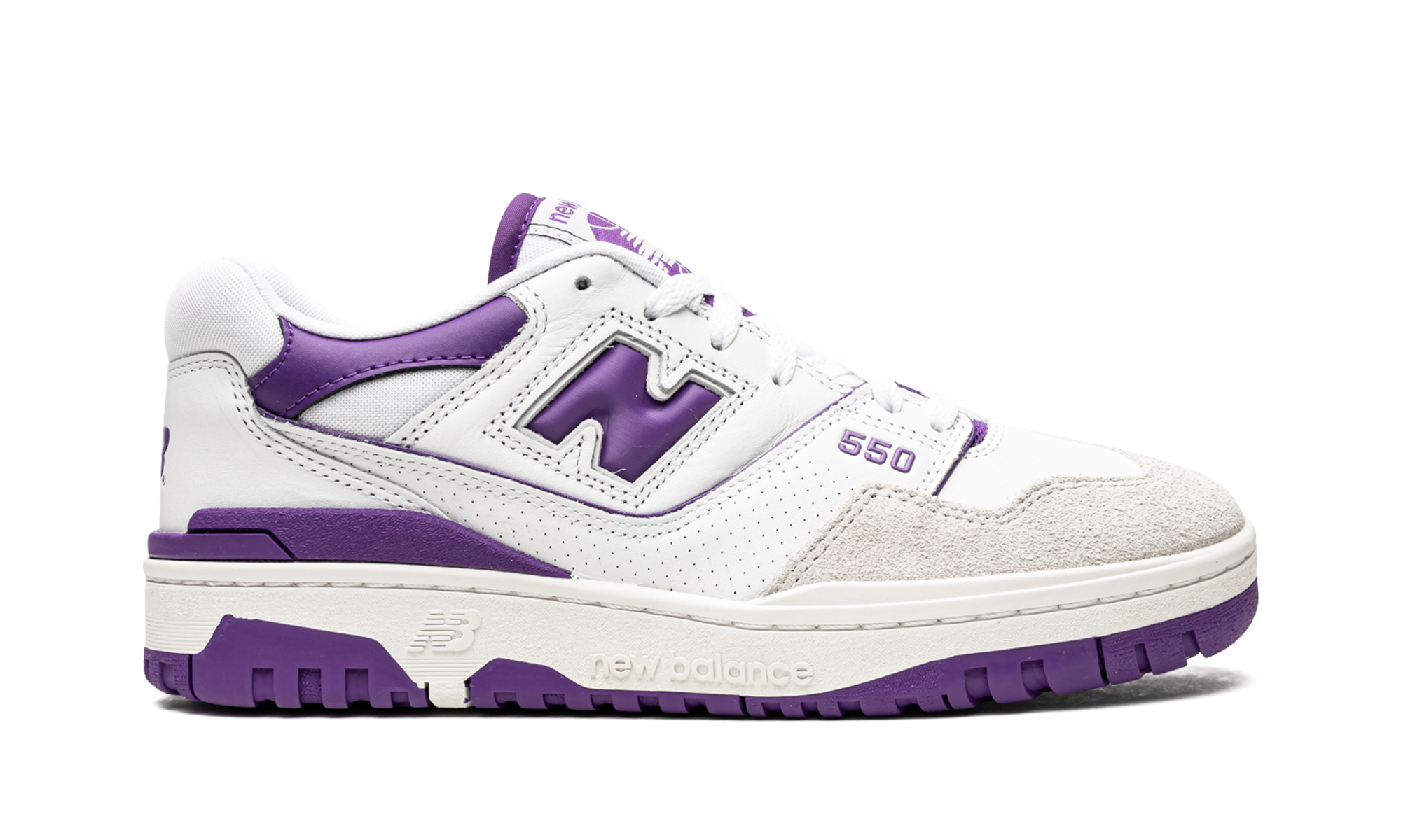 New Balance 550 White Purple 9
