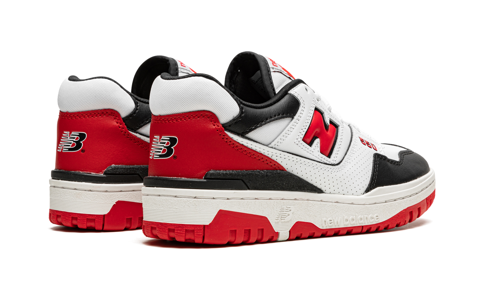 New Balance 550 White Red Black 3