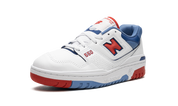 New Balance 550 White True Red Atlantic Blue 5
