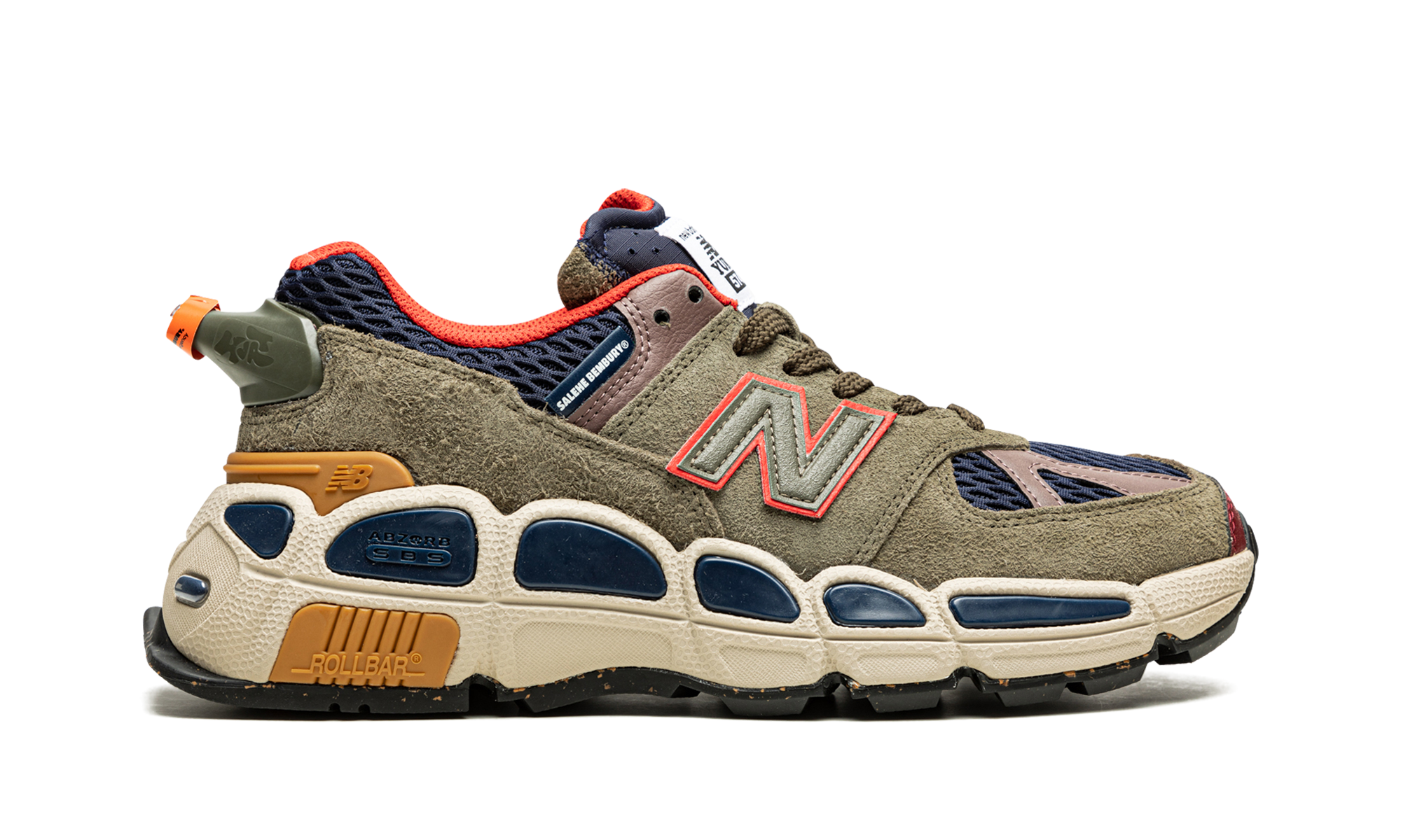 New Balance 574 Salehe Bembury Yurt Team Forest Green 6