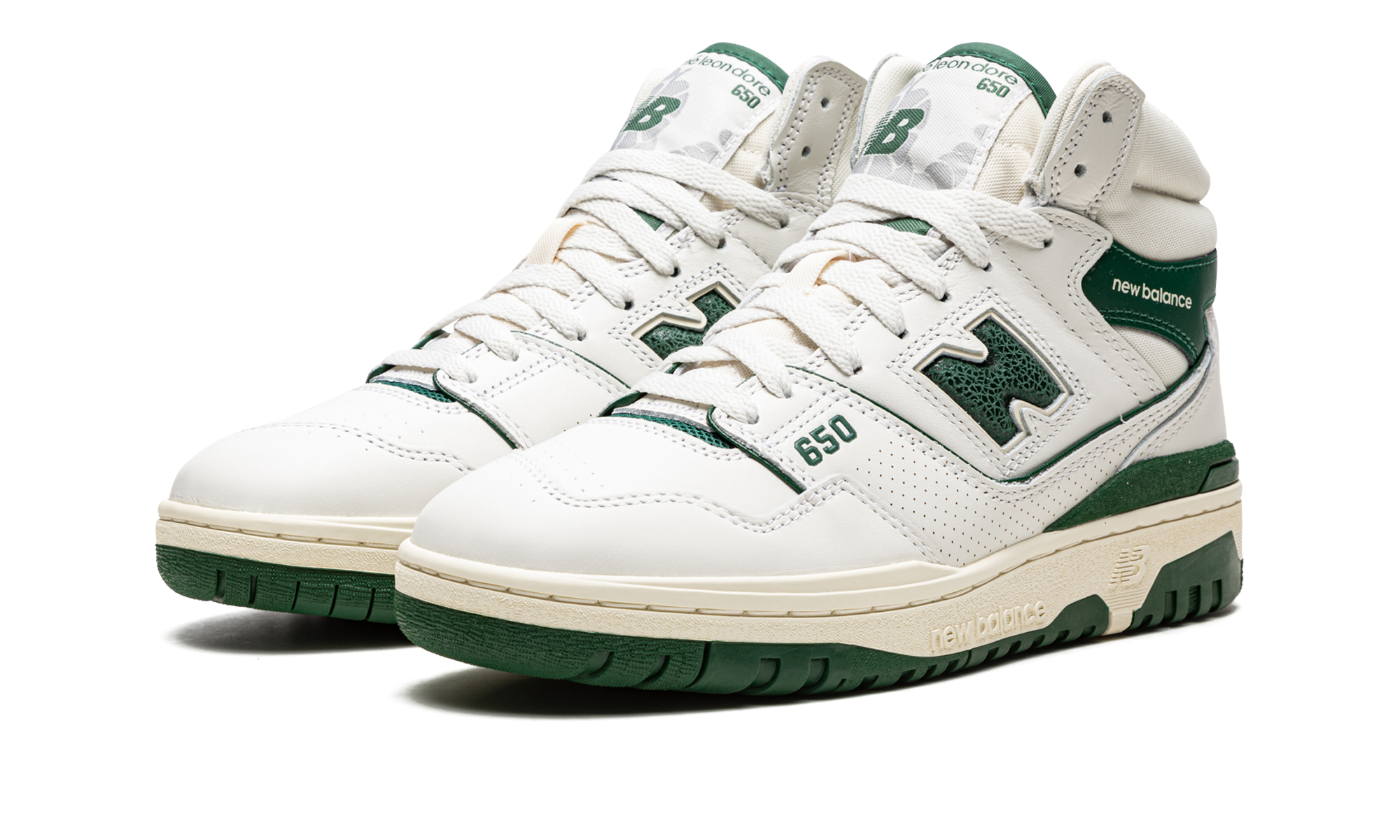 New Balance 650r Aimé Leon Dore White Green