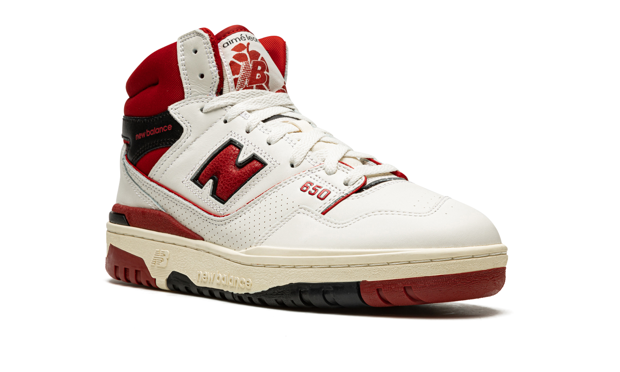 New Balance 650R Aime Leon Dore White Red 7