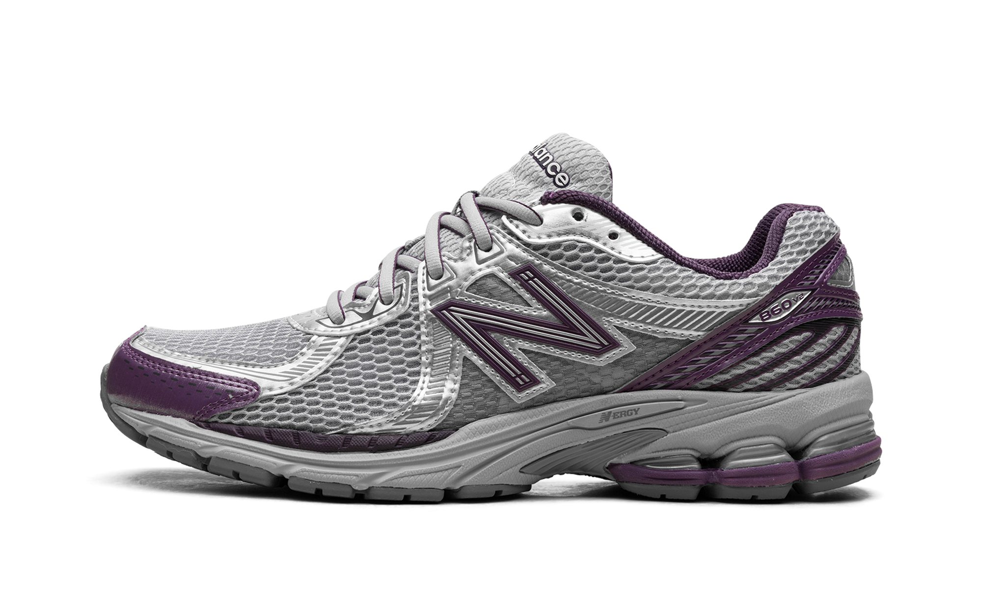 New Balance 860 V2 Gray Purple 1