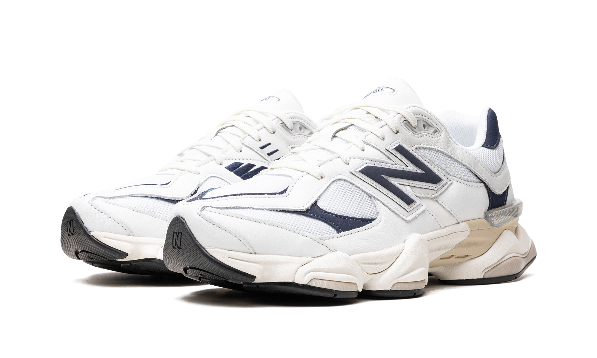 New Balance 9060 White Navy 3